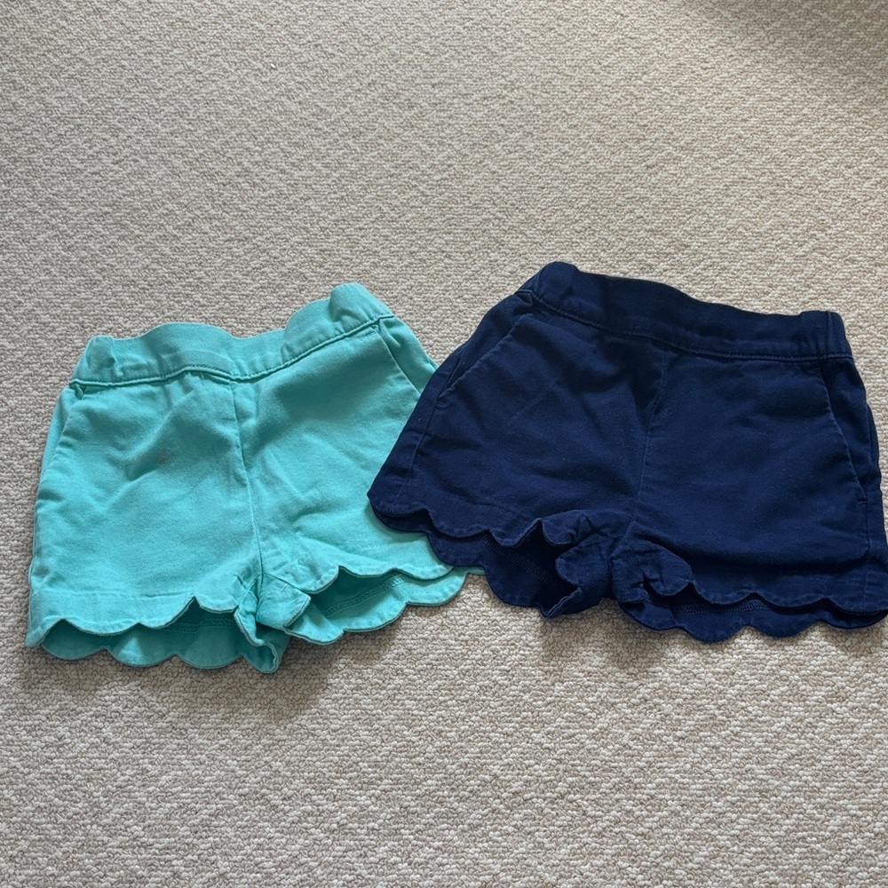 Crewcuts Scalloped Shorts (2T)